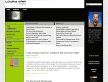 Tablet Screenshot of louaysafi.com